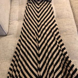 Vintage Anthropologie Striped Maxi Skirt XS/S